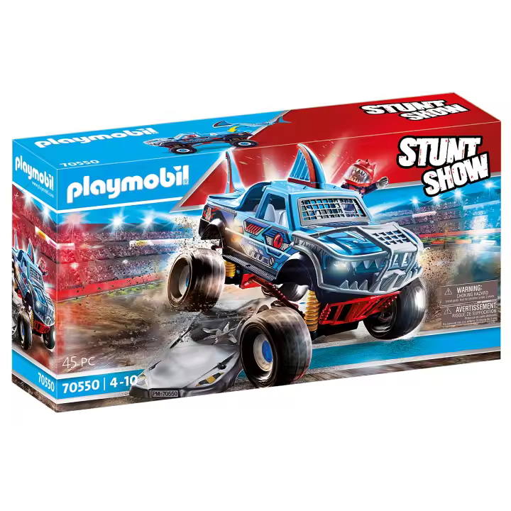 Playmobil Espectáculo Acrobático: Camión Monstruo Tiburón, 70550 - 1