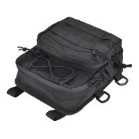Bolsa T-Bar Molle Universal Para Harley Softail Low Rider ST Bobber Cafe Racer Estilo Club Resistente Al Agua Y Al Desgaste Con Cremallera Y 4 Correas De Velcro - details 12