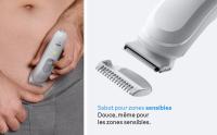 Braun Body Groomer  Series 3, Modelo BG3530, Afeitadora Para El Cuerpo, 3 Herramientas De Afeitado, Con Protección SkinGuard, Autonomía De 80 Min, Suave Para Zonas Sensibles, Afeitarse y Cortar, Impermeable. - details 2