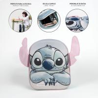 Mochila infantil 3D aplicaciones STITCH 27CM - 2100005076 - details 0