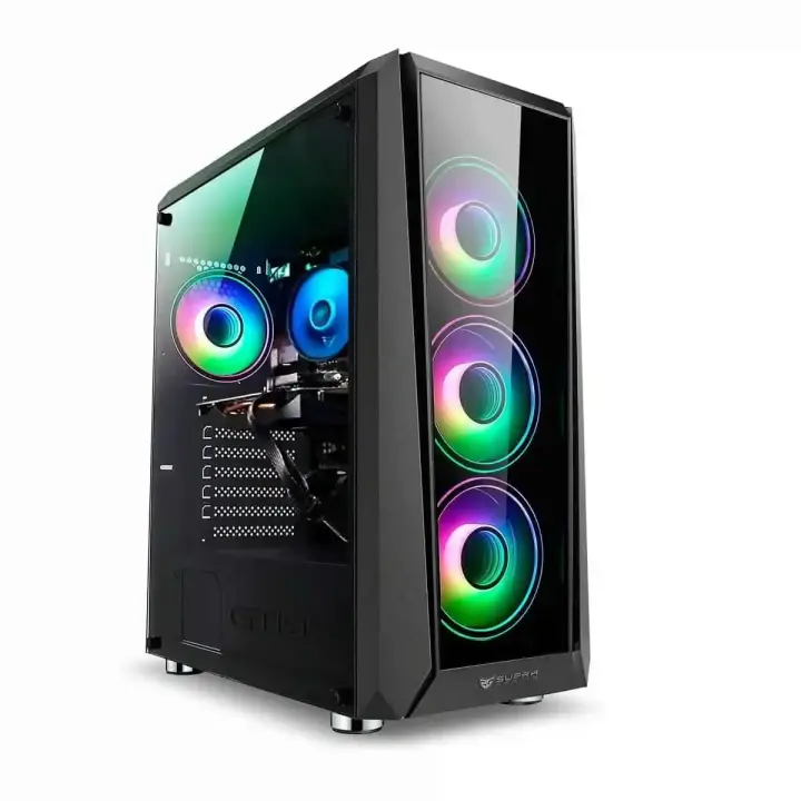 PC GAMING PC RACING INTEL CORE I5-12400F - 16GB DDR4 – 1TB SSD M.2 – GRAFICA RTX 3050 - WIFI - WINDOWS 11 PRO - PC Gamer, Ordenador de sobremesa - 1