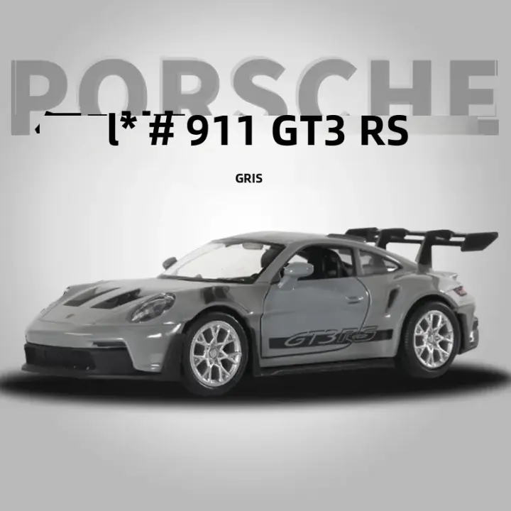 Porsche 911 GT3 RS Supercar De Aleación 1:36 Vehículo Diecast Modelo Miniatura Juguete Para Niños Sin Batería Proveniente De China - 1