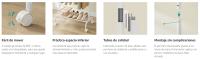 SONGMICS Burro para Ropa, Tendedero, Perchero, Barra Colgante Extensible, Almacenamiento de Ropa con Ruedas, 45 kg Carga Máx., 40 x (83-112) x 156 cm, Negro Tinta/Blanco Nube - details 1