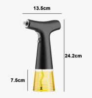 ZVD Pulverizador eléctrico de Aceite de Oliva para Cocinar botella de freidora de Aire, Ensalada, barbacoa, horneada de Cocina, asada - details 1