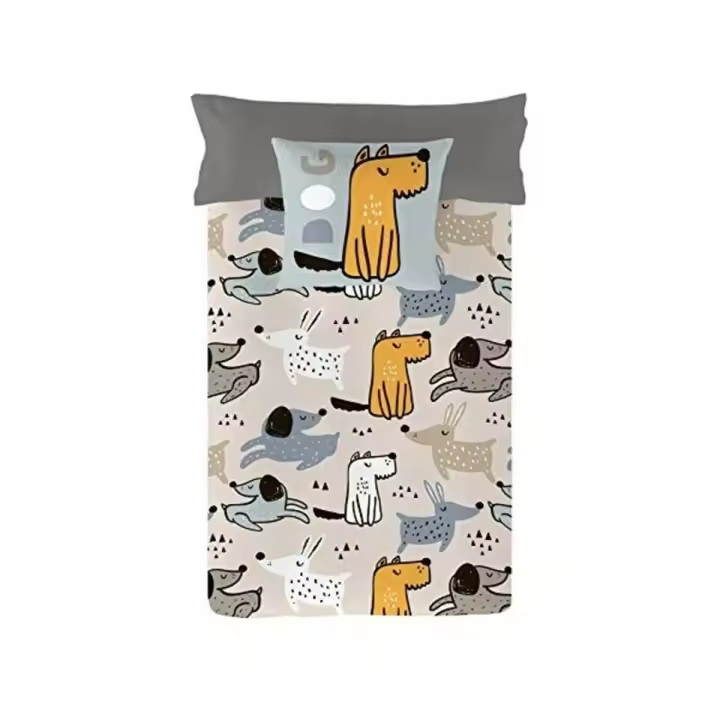 Funda Nórdica Costura Dogs Cama de 90 (150 x 220 cm) - 1