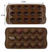 Molde De Galletas De Silicona 1Pcs Forma De Corazón Huevo Dinosaurio Estrella Hoja Y Robot Para Hornear Y Helados - details 6