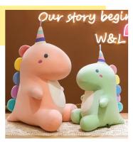 Muñeco De Peluche Dinosaurio Kawaii Para Niños Y Niñas Regalo De Cumpleaños Juguete Suave De Algodón PP Para Niños Y Niñas - details 4