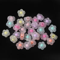 30Pcs Bolas De Acrílico Claras De 12mm En Forma De Girasol Para Hacer Joyas DIY Accesorios Para Pulseras Y Collares - details 2