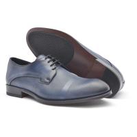 BAERCHI 1202GMI Zapatos de Vestir hombre 26344 XL BLUCHER PALA RECTA MIL PUNTOS, MARINO - details 2