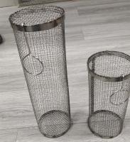 Cesta De Barbacoa Redonda Para Asar Al Aire Libre Recipiente De Barbecue Ecológico Para Viajes Y Camping Accesorio De Cocina - details 14