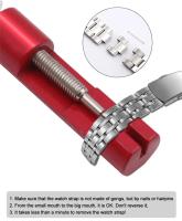 Kit De Herramientas De Reparación Para Correas De Reloj De Metal Con 3 Piezas Adicionales De Punzón Y Herramientas Mini Para Relojeros - details 7