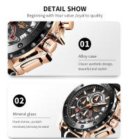 Reloj De Pulsera Militar LIGE 2024 Para Hombre Nuevo Deportivo De Lujo Con Correa De Silicona Resistente Al Agua Y Shock Reloj Cuarzo De Gran Diámetro - details 12