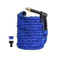 1PC Camión De Agua Retráctil Mágico Expansible Para Jardín Y Limpieza De Coches Alta Presión Con Gun De Agua Set De Tubo De Agua Para El Hogar - details 4
