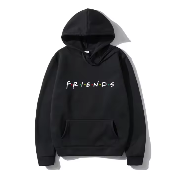  Sudadera De Capucha Imprimida Para Hombres Manga Larga Casual Con Bolsillo Suéter De Poliéster Para Otoño Y Primavera Wear - 1
