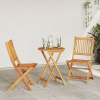 Conjunto de Bistro de Jardín de 3 Piezas vidaXL de Madera Sólida de Acacia - details 2