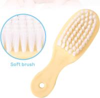 8 piezas Kit de aseo para bebés, kit profesional de cortaúñas para bebés, no tóxico sin BPA, kits de aseo para bebés para viajes y hogar (amarillo) - details 6