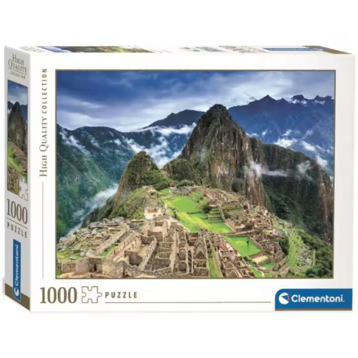 Puzzle 1000 Piezas Ruinas Machu Picchu Los Andes Clementoni - 1