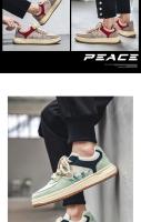 Zapatos De Cuero Para Hombre Zapatillas De Correr Y Caminar Moda Casual Comodidad En Skateboarding Tenis De Cricket Jóvenes - details 10