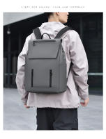 Mochila de nuevo estilo, bolso moderno e informal, bolso de computadora simple, mochila de viaje de gran capacidad - details 5