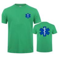 Camiseta EMT De Emergencia Ambulancia Para Hombres Y Mujeres Moda Verano Streetwear Cuello Redondo Manga Corta Casual Sport - details 9