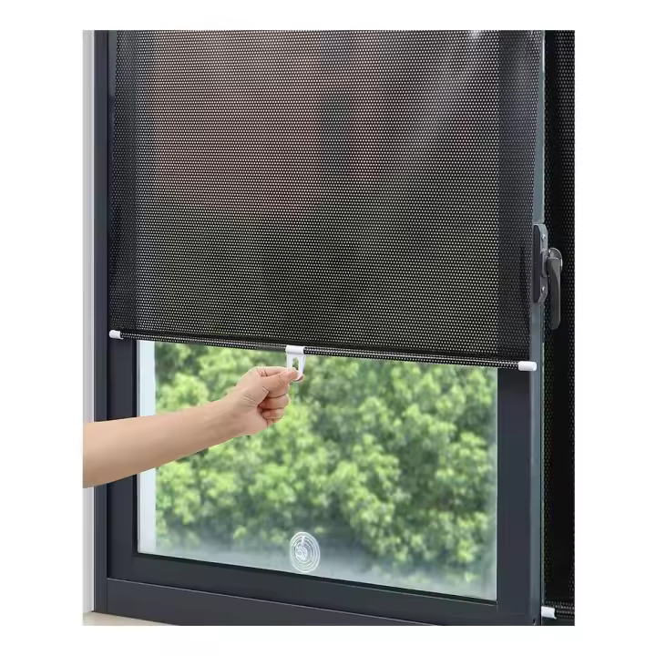 Persiana with sucker para Ventana, Protección solar, rodillo opaque y Protección solar, no requiere perforación (58x125cm) - 1