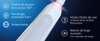 Oral-B Pro Series 3 Cepillo de Dientes Eléctrico con Mango Recargable y 2 Cabezales, Diseñado por Braun, Regalo Original, Color Negro y Blanco. - details 2