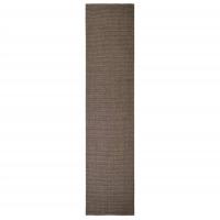 vidaXL Alfombra de sisal natural 80x350 cm Color Natural,  Negro,  Marrón y mas Alfombras de área  Alfombra de Piso para Sala de Estar Dormitorio Habitación Salón - details 0