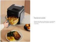 CREATE - Freidora de aire de cristal 4.2L sin vaporizador - AIR FRYER STUDIO CRYSTAL - details 0