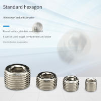 1PCS Conector Pneumático De Hilo Masculino 1/8 1/4 3/8 1/2 NPT Con Socket Y Hexágono Plug De Cobre Para Herramientas De Jardín - details 1