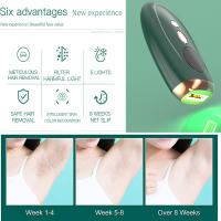 Dispositivo De Belleza Para Piel Ice Cooling Laser Hair Removal Portátil Sin Dolor Para Cuidado De Piel Epliator Electrónico Recargable Para Todo El Cuerpo - details 4