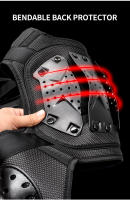 Chaqueta De Motocicleta WOSAWE Con Armadura Protectora Para Motocross Equipamiento De Seguridad Con Protección De Rodilla Para Motocicleta - details 8