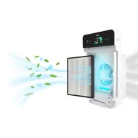 Purificador de aire Jocca con triple filtro,  luz UV, generador de iones negativos, temporizador programable de hasta 8 horas,  mando a distancia e indicador de la calidad del aire - details 0