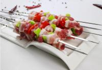 10/20Pcs Brochetas De Barbacoa De Acero Inoxidable Para Exteriores Camping Picnic Herramientas De Cocina Fácil De Limpiar Resistente Al Calor - details 7