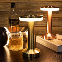 Lámpara De Mesa Retro LED Recargable Luz Nocturna Para Decoración De Habitación Sala De Estar Café Luces De Camping Iluminación De Escritorio - details 1