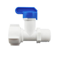 Adaptador De Agua 1/2'' Thread a 1/4 3/8 Tubo Para Válvula De Agua RO Filtro De Agua Suministro De Agua Inversa Sistema Para Purificador De Agua Grifo - details 8