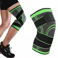 2 rodilleras profesionales para soporte de compresión (verde), Caminar, Deportes, Alivio del Dolor en Las articulaciones, Artritis y recuperación de Lesiones - details 3