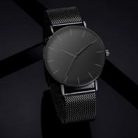 DEYROS Reloj De Cuarzo Para Hombre Estilo Casual Sencillo Y Elegante Set De 4 Piezas Color Negro Regalo Ideal Para Cumpleaños - details 2
