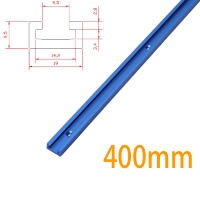 Riel De Torno Para Carpintería 19x9.5mm T-Track T-Slot Miter Track Juego De Fijación Para Torno Y Mesa De Sábanas Herramientas DIY - details 6