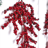 1pc Simulación De Uva De Navidad Para Decoración De Fiesta Y Hogar Arreglo Floral Colgante De Valla Estilo Navideño - details 2