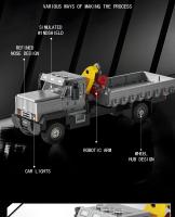 Bloques De Construcción Clásico Camión De Cisne 349PCS Modelo De Transporte De La Ciudad Juguetes Educativos Para Niños Regalos De Vacaciones Decoración De Escritorio - details 4