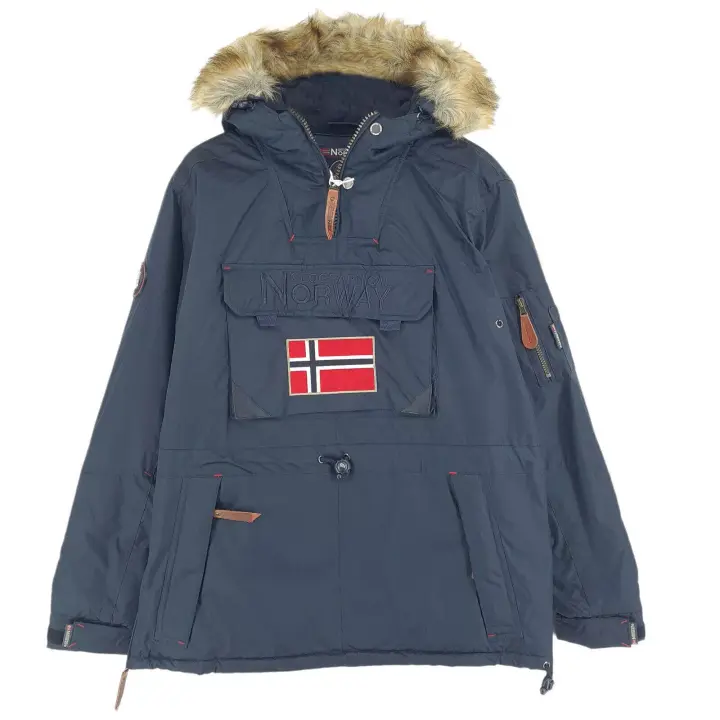 Cazadora GEOGRAPHICAL NORWAY Azul Marino para hombre, estilo clásico y cómodo - 1