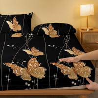 Kingdee Sábana Con Patrón De Opera En Tela Matecristalina 1 Pieza Colchón Individual De Dormitorio Con Estampado De Música - details 3