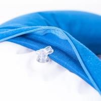 1 UNID en forma de U Almohada de Viaje Inflable Portátil Cuello Vical Spine Soporte Corto Cojín de Felpa Offi Essentials Sueño - details 1