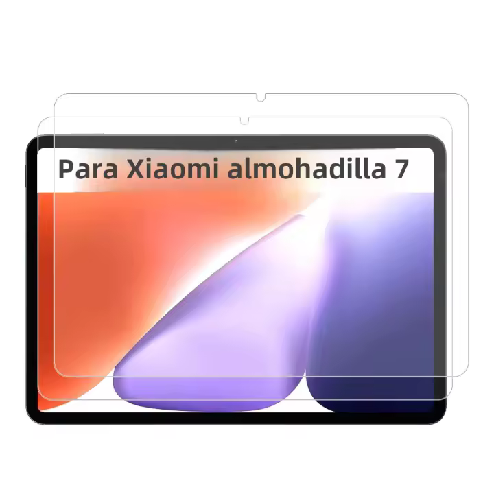 Protector De Pantalla De Vidrio Templado HD Para Xiaomi Pad 7 2 Piezas Resistente a Arañazos Cubierta Completa Compatible Solo Con Mi-Pad-7-Standard - 1