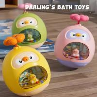 Juguete De Baño Para Bebés Delfín Amfibio Divertido Con Spraying Agua Tumbler Para Piscina Playa Baño De Niños Juguetes De Ducha De 12 Meses Desarrollo Emocional Interactivo - details 3