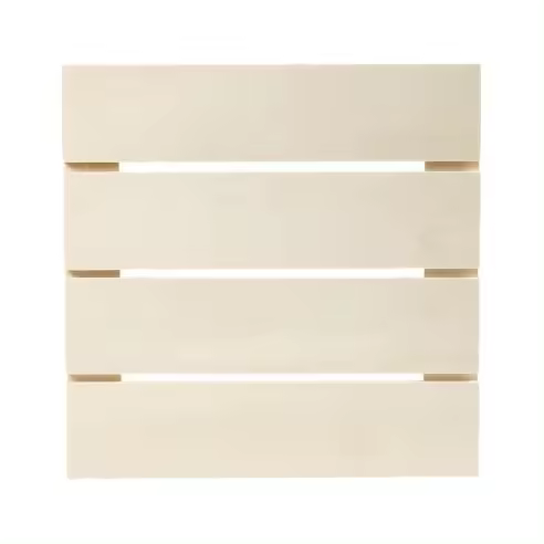 Panel de Lamas de Madera Natural para Decoración y Manualidades - 1