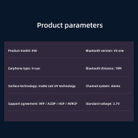 Auriculares Inalámbricos E50 5.1 Bluetooth Para Deportes Al Aire Libre Con Estuche De Carga Pantalla Táctil Y Control De Volumen Resistente Al Agua - details 14