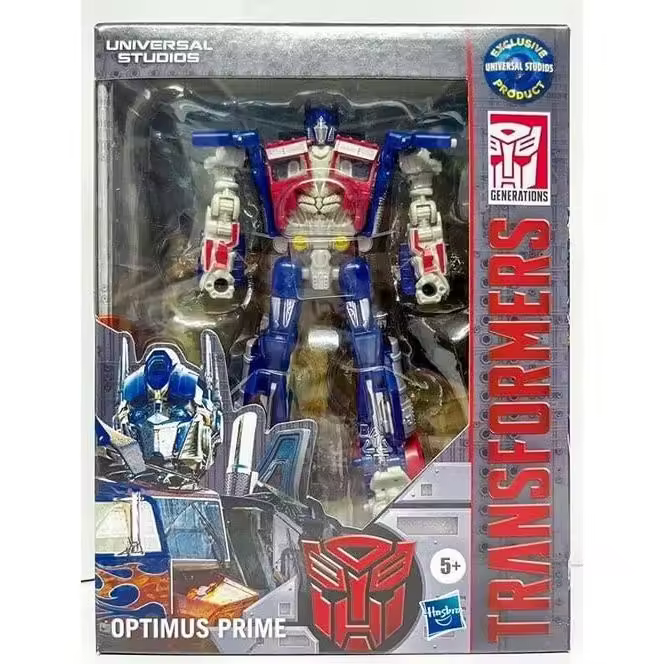 TRANSFORMERS - Universal Studios - figura Optimus Prime 2 en 1 - 15x20cm - Figura de acción - Regalo original para niños y niñas mayores de 5 años - 1