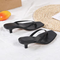 Nuevos Zapatos Para Mujer Estilo Europeo Y Americano Cuadrado Cabeza Cómodo Tacón Alto Moda Sandalias Playa Confortables - details 8