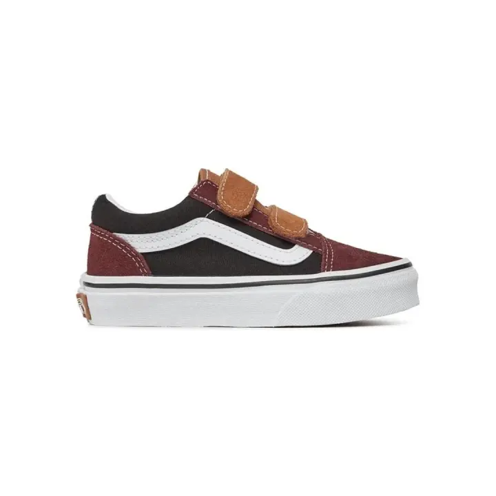 Zapatillas Niñ@ Vans Old Skool V Granate negro - 1